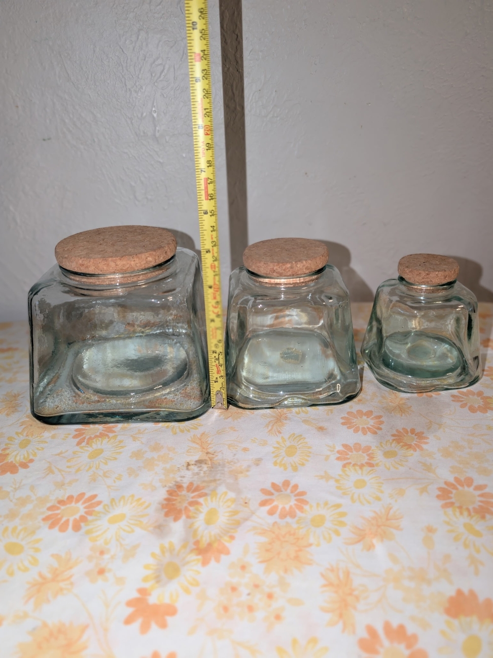 Vidrios San Miguel Spain 100% Recycled Glass canisters